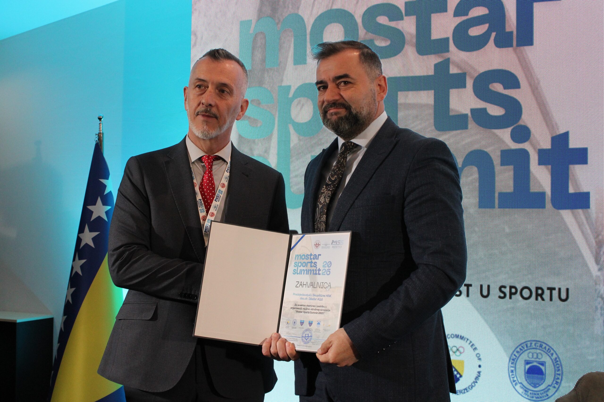 Read more about the article Predsjedavajući Skupštine HNK pokrovitelj Mostar Sports Summita