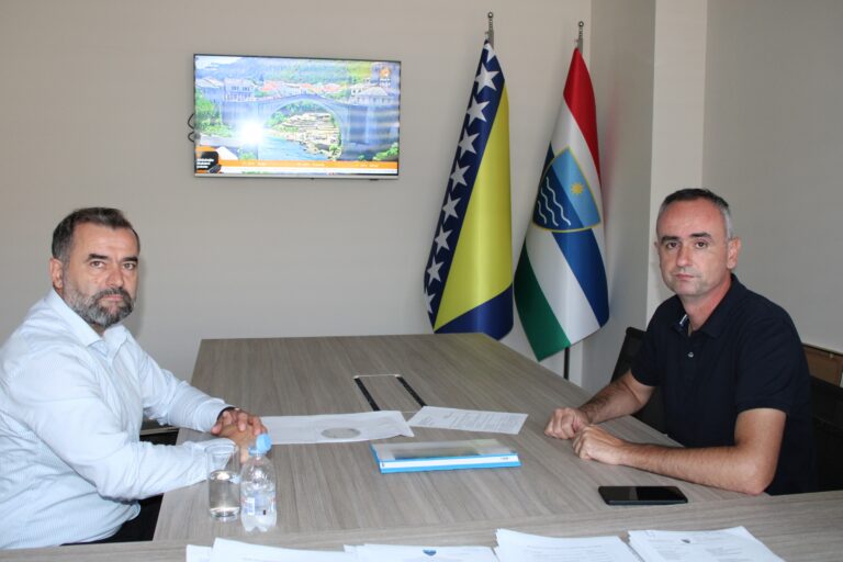 Read more about the article Predsjedavajući Skupštine s predsjednikom Gradskog vijeća Mostara: Najavljena inicijativa za iznalaženje nove lokacije za regionalnu deponiju